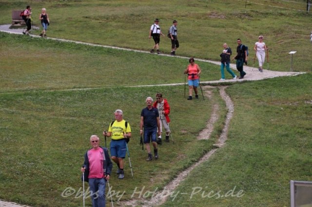 Pfunds-Kerle Fan Wandertag, Möseralm
