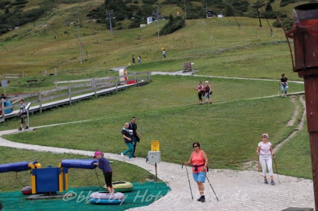 Pfunds-Kerle Fan Wandertag, Möseralm