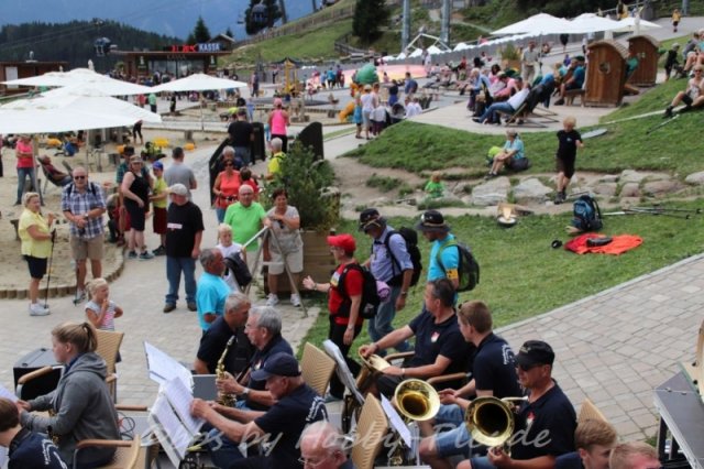 Pfunds-Kerle Fan Wandertag, Möseralm