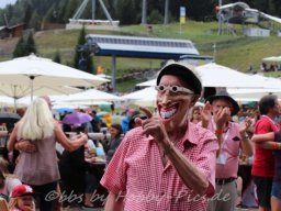 Pfunds-Kerle Fan Wandertag, Möseralm