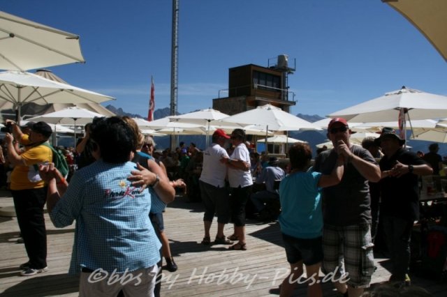 Pfunds-Kerle Fan Wandertag, Möseralm