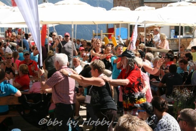Pfunds-Kerle Fan Wandertag, Möseralm