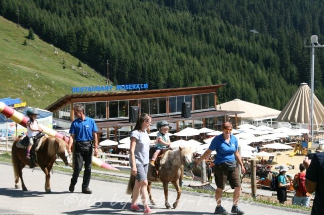 Pfunds-Kerle Fan Wandertag, Möseralm