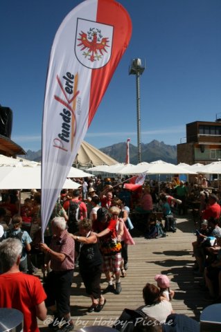 Pfunds-Kerle Fan Wandertag, Möseralm