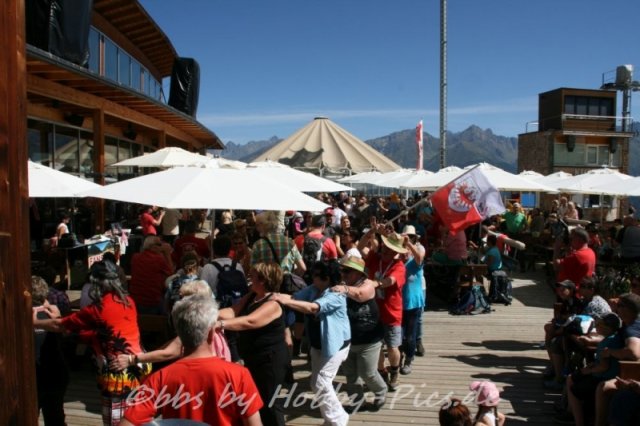 Pfunds-Kerle Fan Wandertag, Möseralm