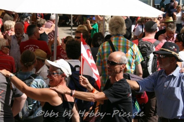 Pfunds-Kerle Fan Wandertag, Möseralm