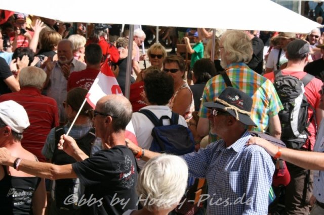 Pfunds-Kerle Fan Wandertag, Möseralm