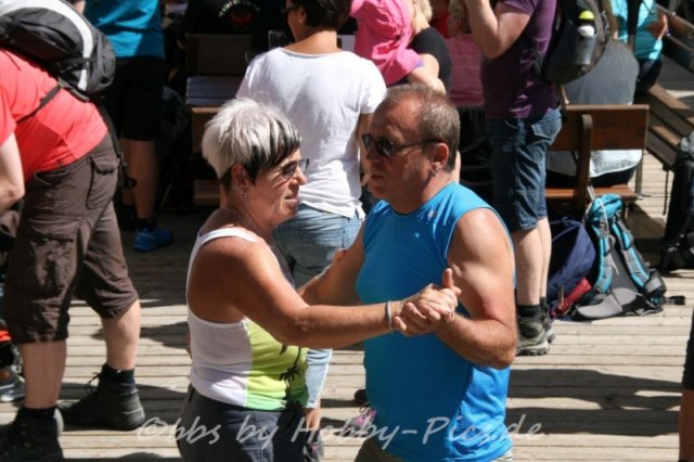 Pfunds-Kerle Fan Wandertag, Möseralm