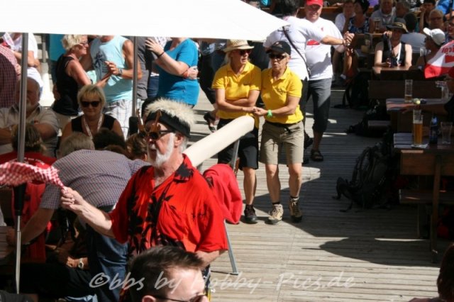 Pfunds-Kerle Fan Wandertag, Möseralm