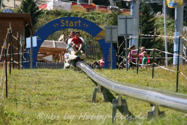 Pfunds-Kerle Fan Wandertag, Möseralm