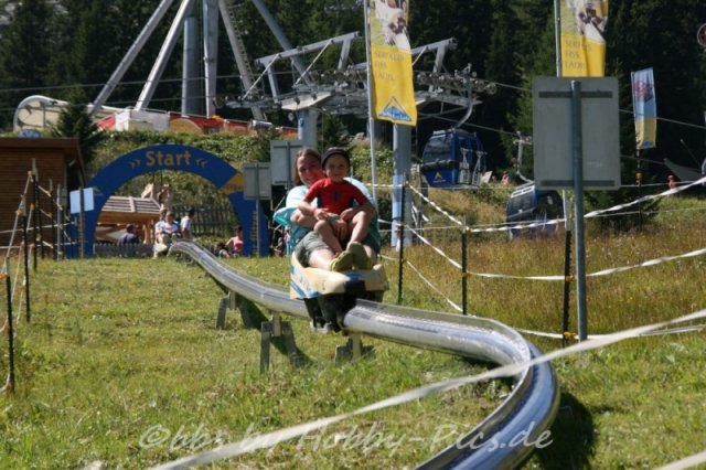 Pfunds-Kerle Fan Wandertag, Möseralm