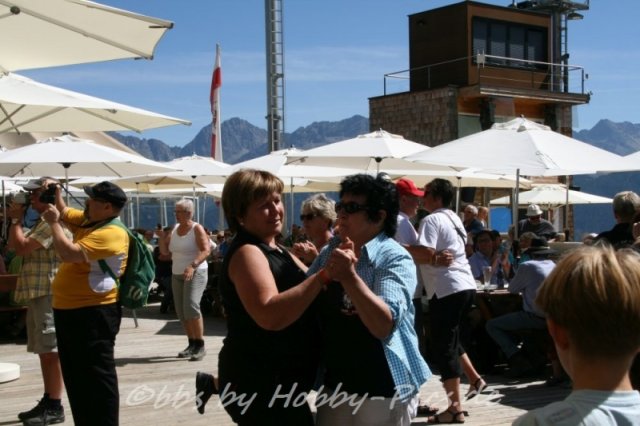 Pfunds-Kerle Fan Wandertag, Möseralm