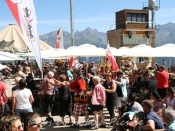 Pfunds-Kerle Fan Wandertag, Möseralm