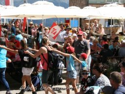 Pfunds-Kerle Fan Wandertag, Möseralm