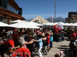 Pfunds-Kerle Fan Wandertag, Möseralm