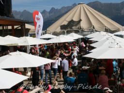 Pfunds-Kerle Fan Wandertag, Möseralm